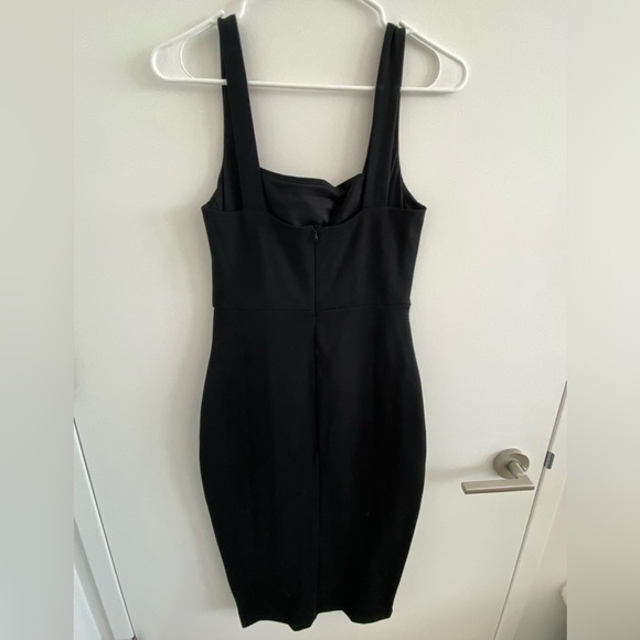 Lulu’s Baby You’re The One Black Sleeveless Bodycon Midi Dress, Size Small - Picture 4 of 5